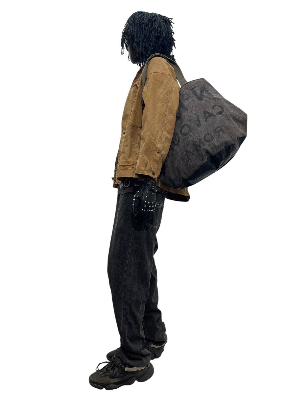 Other Cotton Canvas Leather 5 Preview Tote Shoulder Bag 8🟩 Size ONE SIZE - 2 Thumbnail