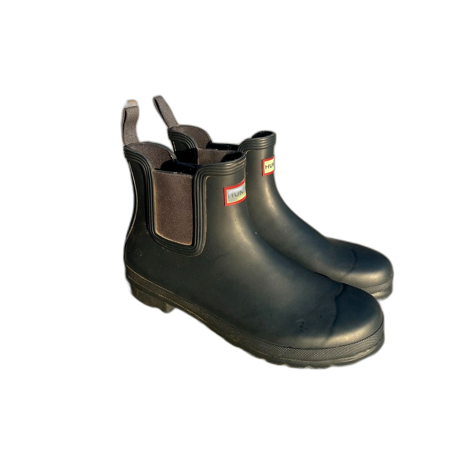 Bounty Hunter Hunter Original Chelsea Rain Boots Women’s 11 Blue Pull On O Size US 11 / EU 44 - 4 Thumbnail