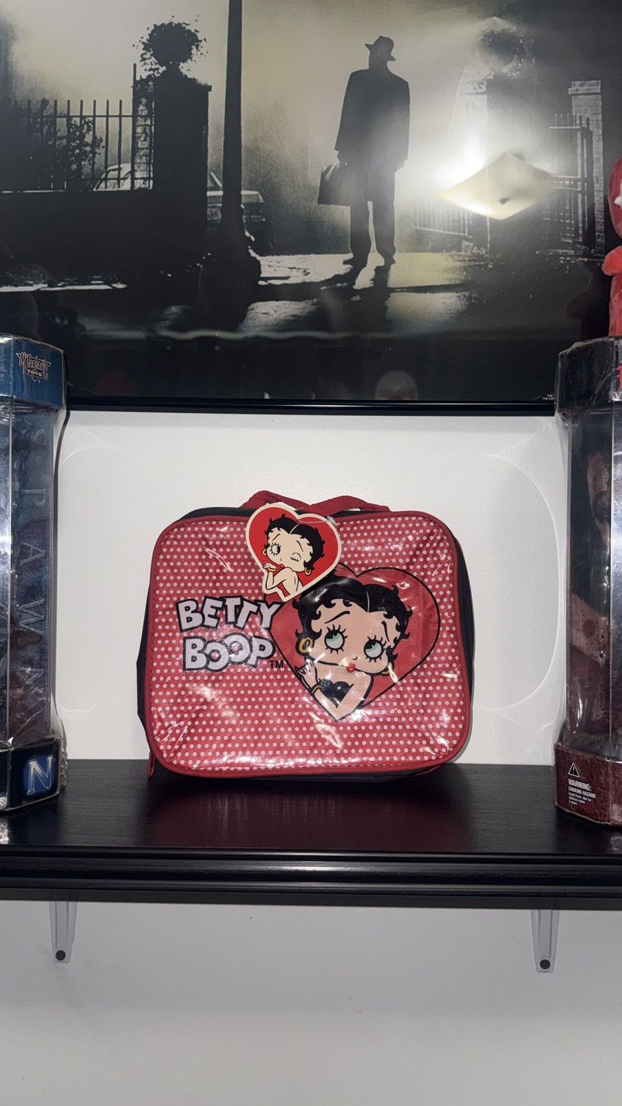 Japanese Brand × Vintage Vintage / Y2K New With Tags Betty Boop Polkadot Heart Lunch Size ONE SIZE - 1 Thumbnail