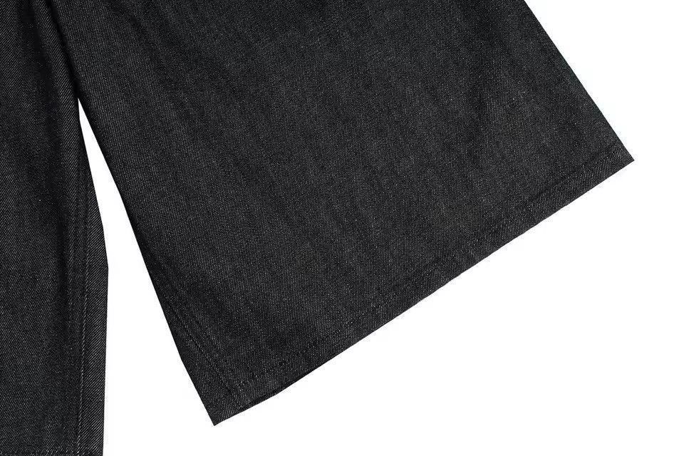 Other Punk Black Streetwear Cargo Shorts Size US 33 - 6 Thumbnail