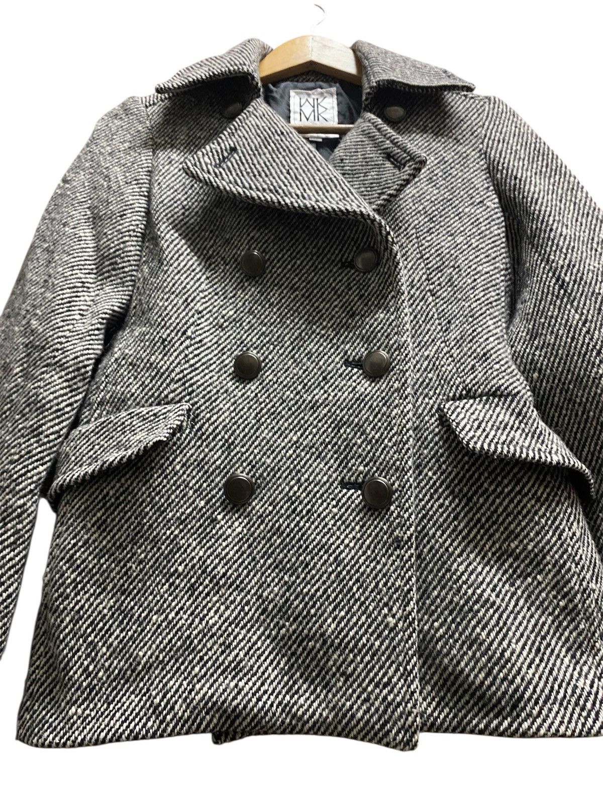 Calvin Klein × Designer × Michel Klein MICHEL KLEIN Wool Women Blazer Size XS / US 0-2 / IT 36-38 - 3 Thumbnail