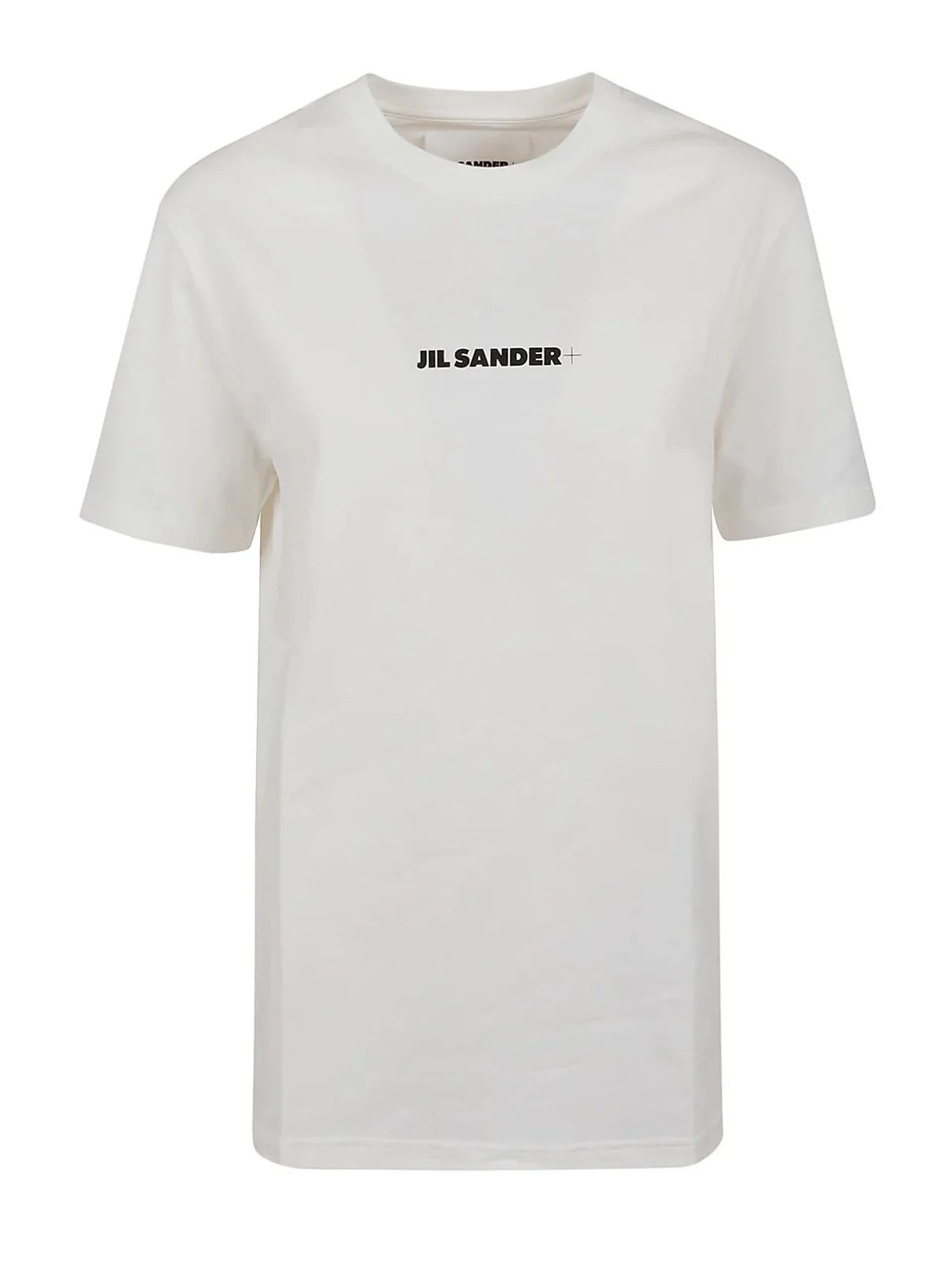 Jil Sander o1s22i1n0125 Logo Print T-Shirt in White Size XS / US 0-2 / IT 36-38 - 1 Thumbnail