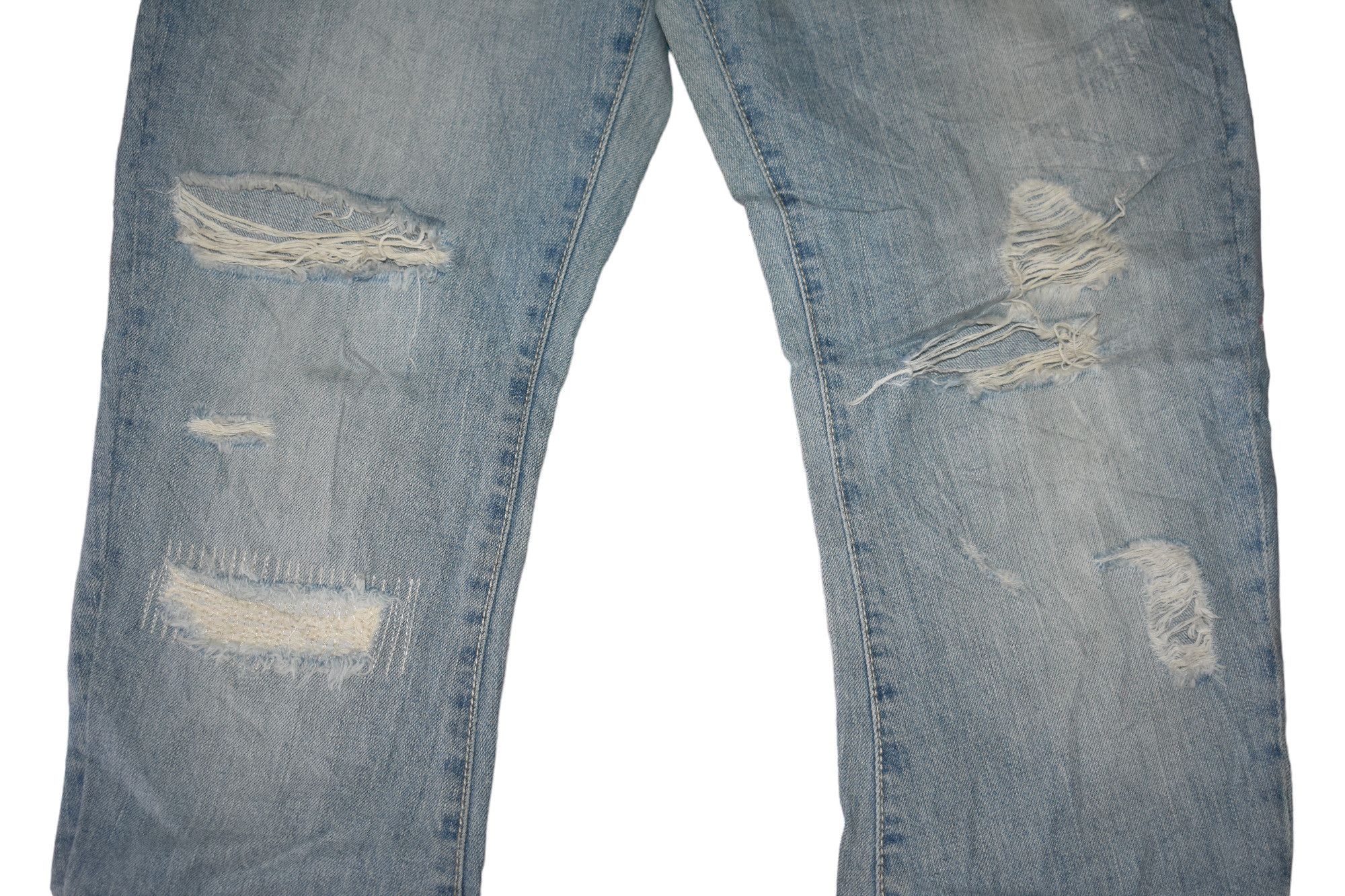 Zara *OG* Zara Premium Distressed Skinny Jeans - Size 32 Size US 32 / EU 48 - 4 Thumbnail