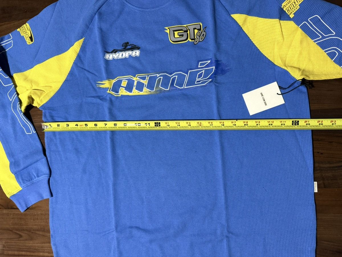 Aime Leon Dore Aime Leon Dore Long-Sleeve Mesh Waverunner Tee Blue Size XXL Size US XXL / EU 58 / 5 - 7 Thumbnail