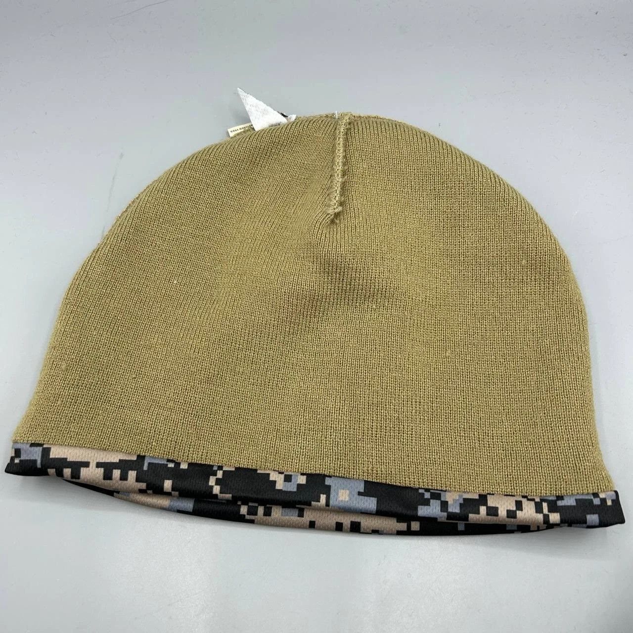 The Game Lakota West Firebirds Hat Men Black Gray Camo Beanie Size ONE SIZE - 4 Thumbnail