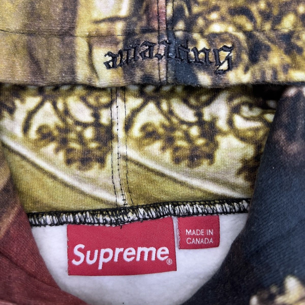 Supreme Supreme Scarface The World Is Yours Hoodie Size US XL / EU 56 / 4 - 7 Thumbnail