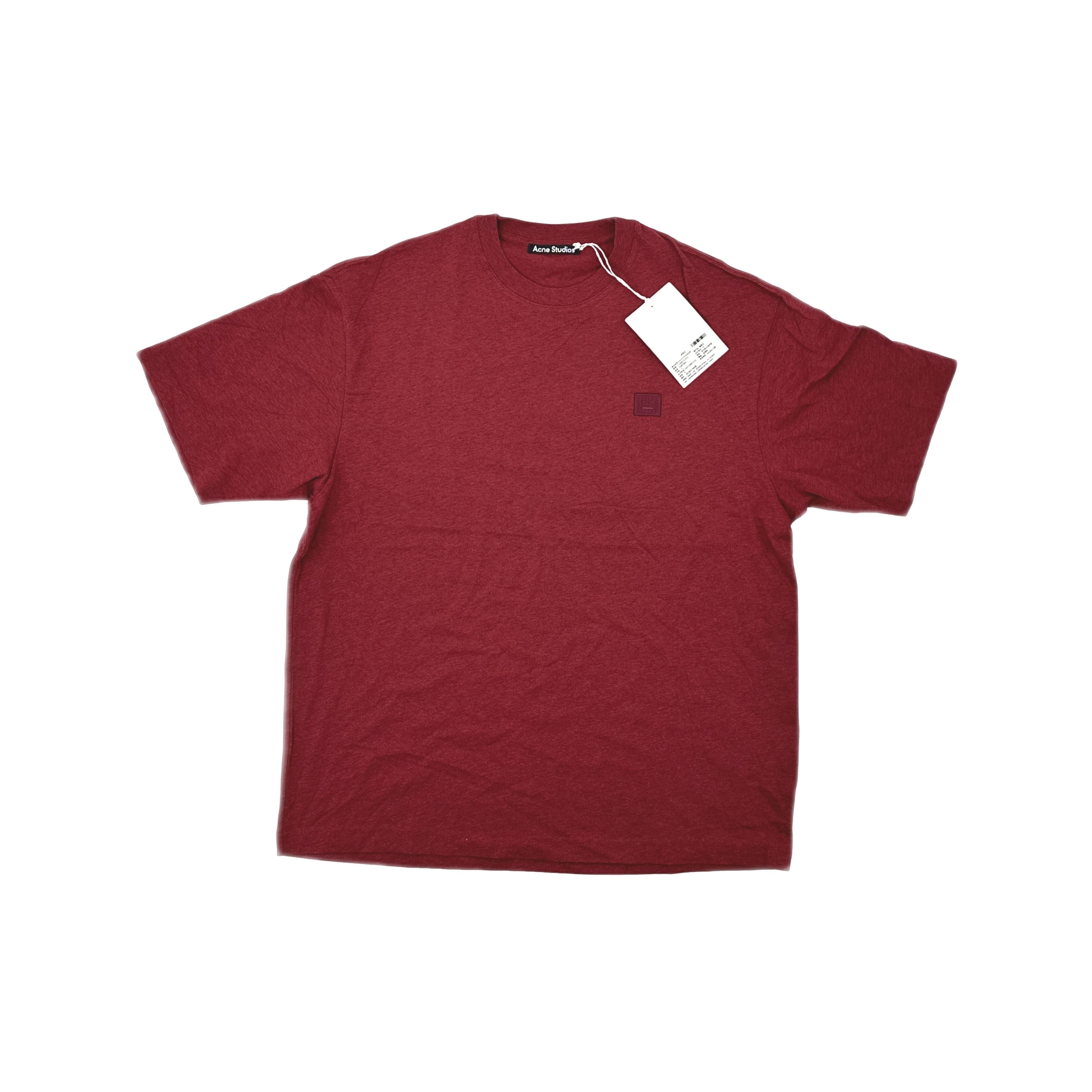 Acne Studios Acne Studios Red Logo Patch T-Shirt S Size S / US 4 / IT 40 - 1 Thumbnail