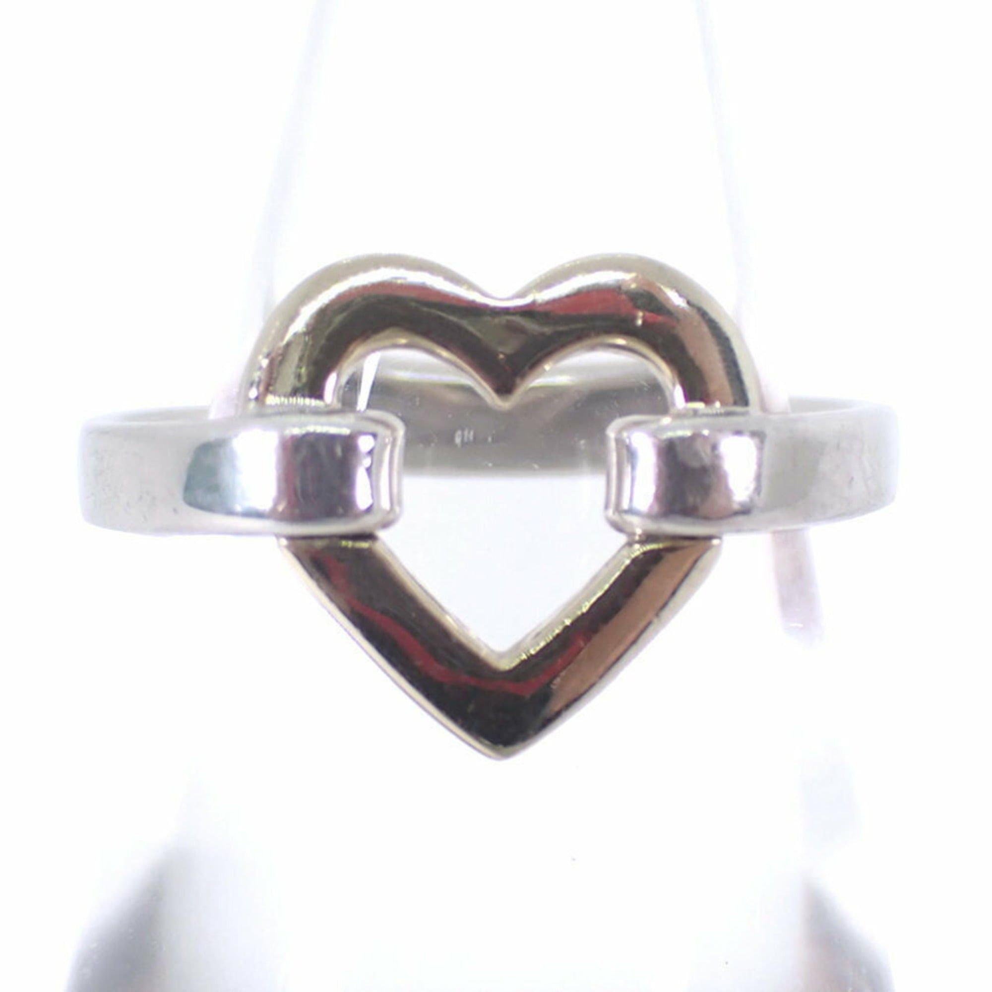 Tiffany & Co. TIFFANY 925 750 Heart Ring, size 9 Size ONE SIZE - 1 Thumbnail