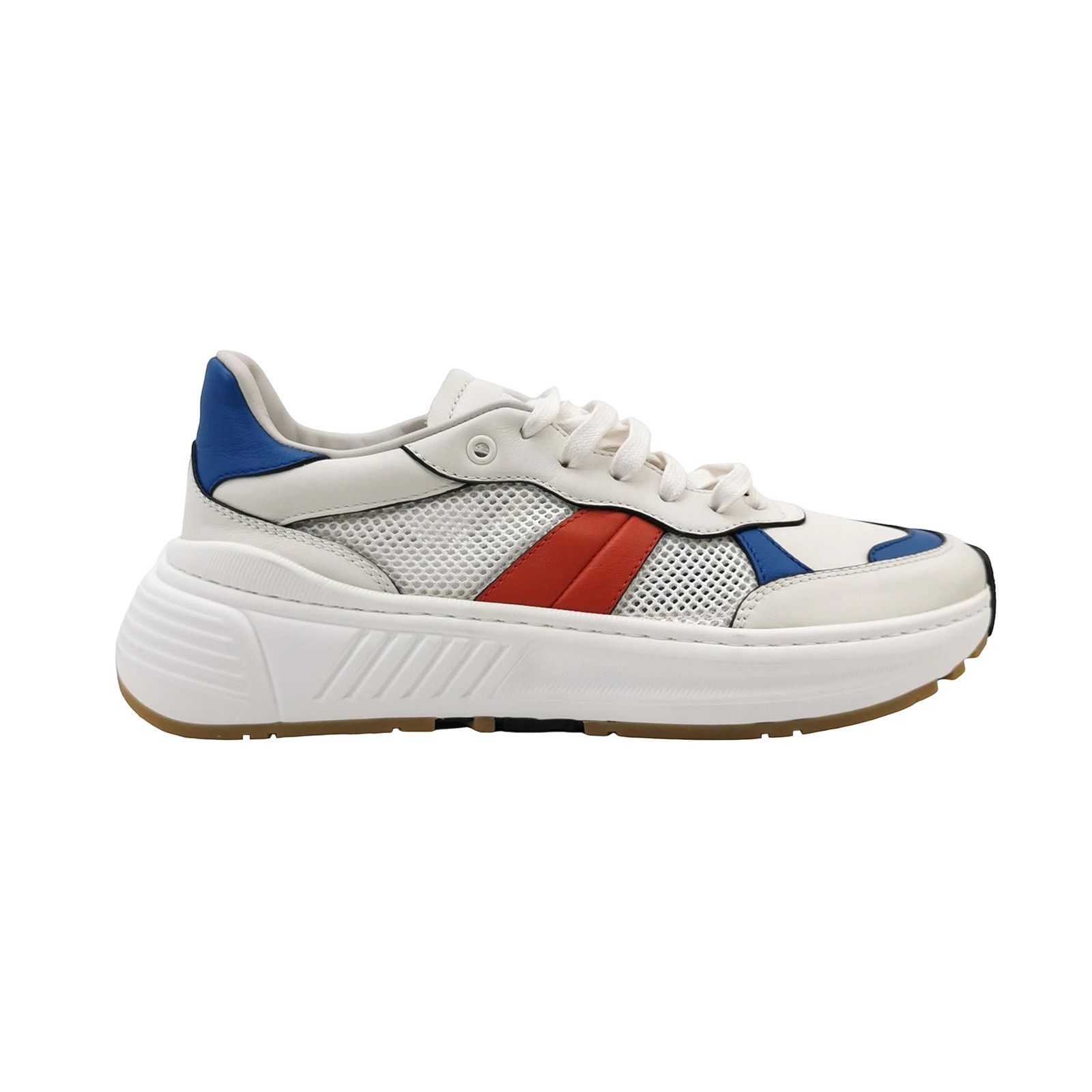Bottega Veneta Bottega Veneta Tricolor Mesh Leather Sneakers 41.5 Size US 8 / EU 41 - 1 Thumbnail