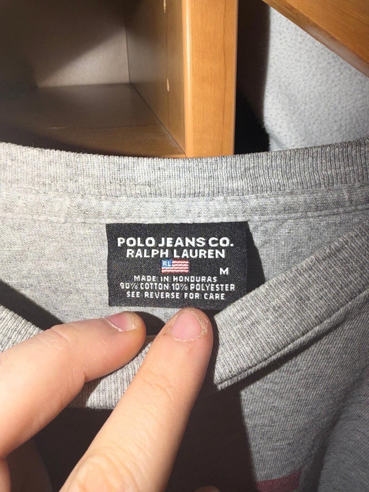 Polo Ralph Lauren Ralph Lauren Polo Jeans Co Grey Longsleeve Mens MD Y2K 90s Size US M / EU 48-50 / 2 - 3 Thumbnail