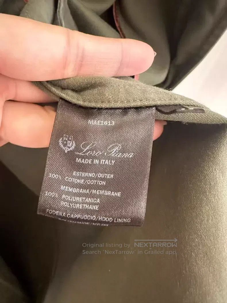 Loro Piana Loro Piana Military Green Trench Coat Size XS / US 0-2 / IT 36-38 - 4 Thumbnail