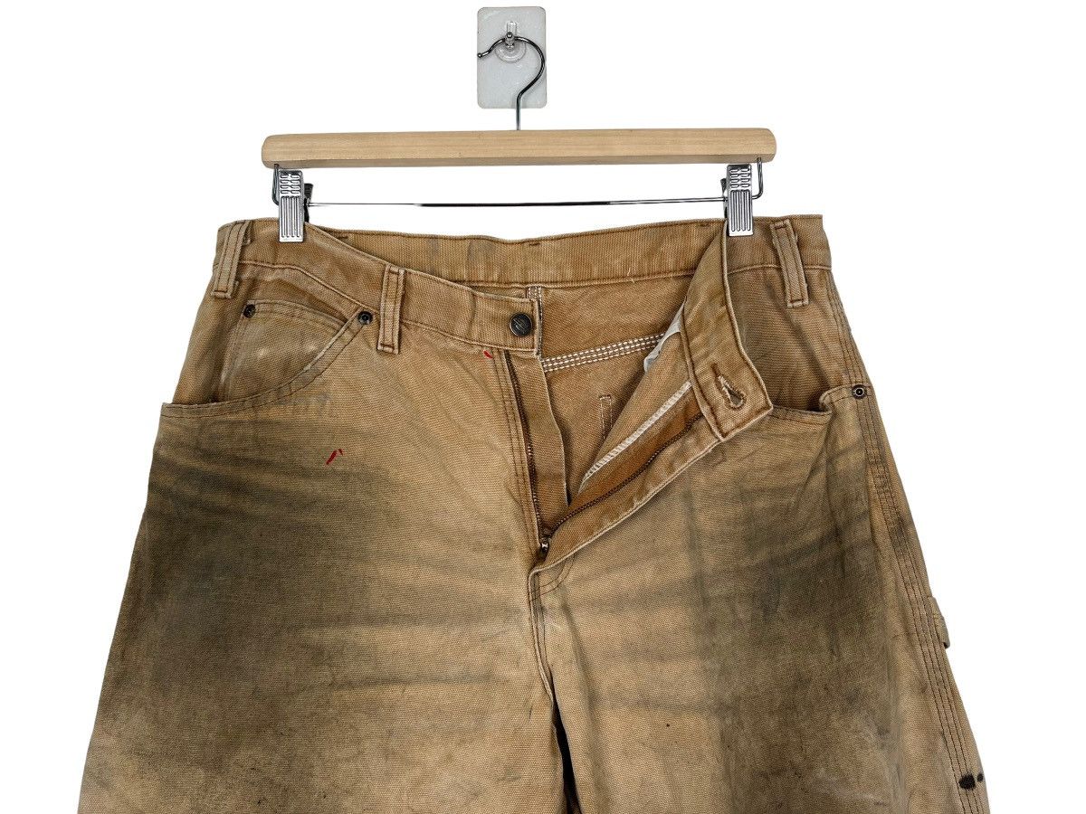 Dickies × Vintage 🔥 VINTAGE DICKIES DYED OILED CARPANTER Size US 34 / EU 50 - 10 Thumbnail