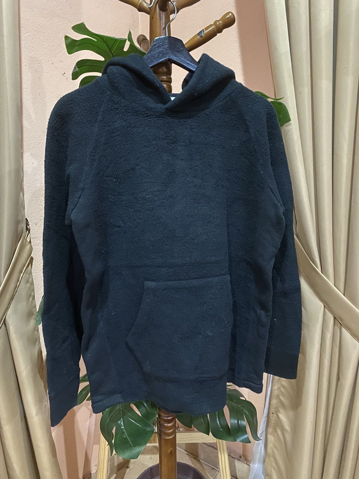 ONES STROKE ONES STROKE Made in Japan Black Fleece Hoodie – Minimalist Size US M / EU 48-50 / 2 - 2 Thumbnail