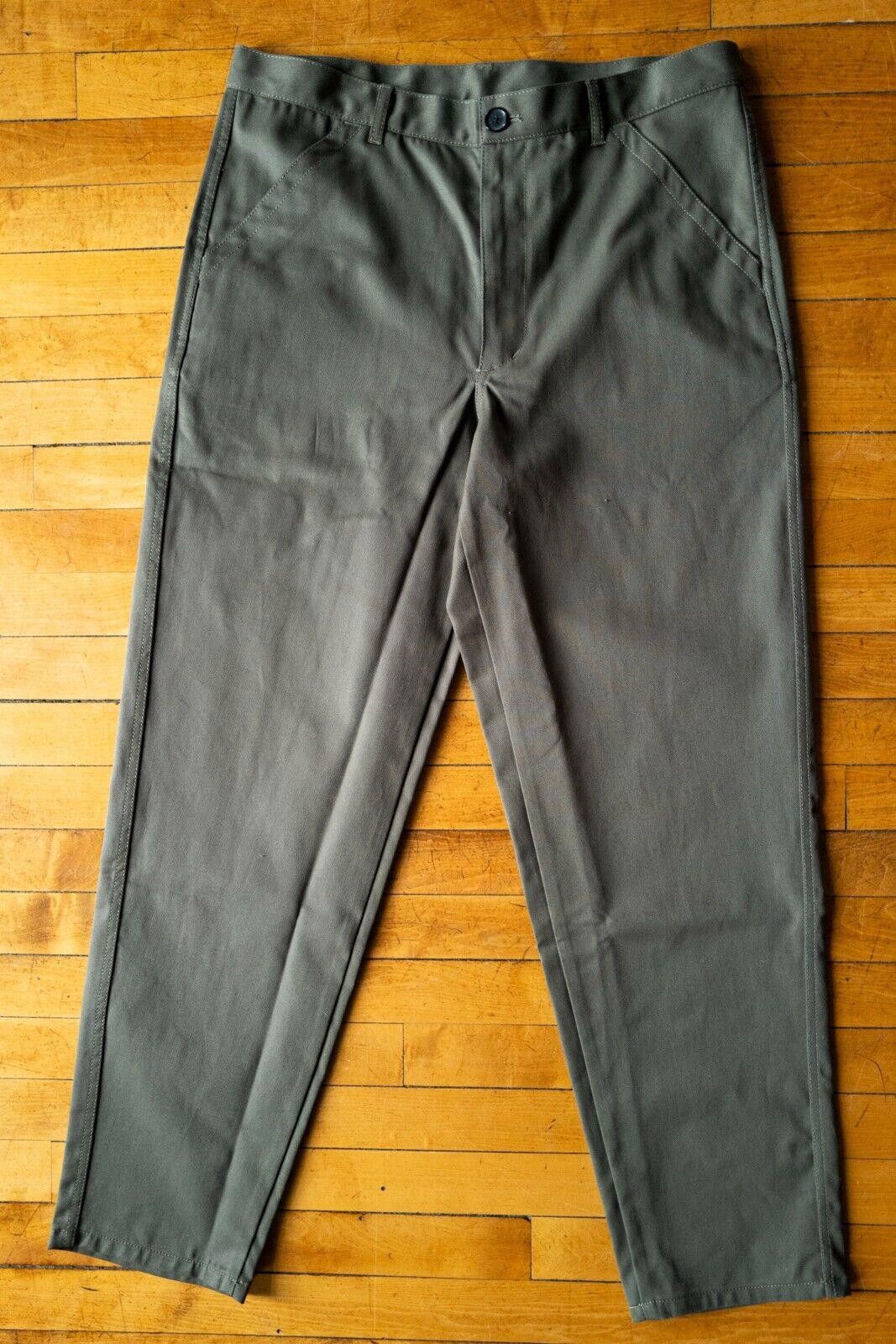 image of Comme Des Garcons Gray Pants Sz. XL in Grey, Men's (Size 36)