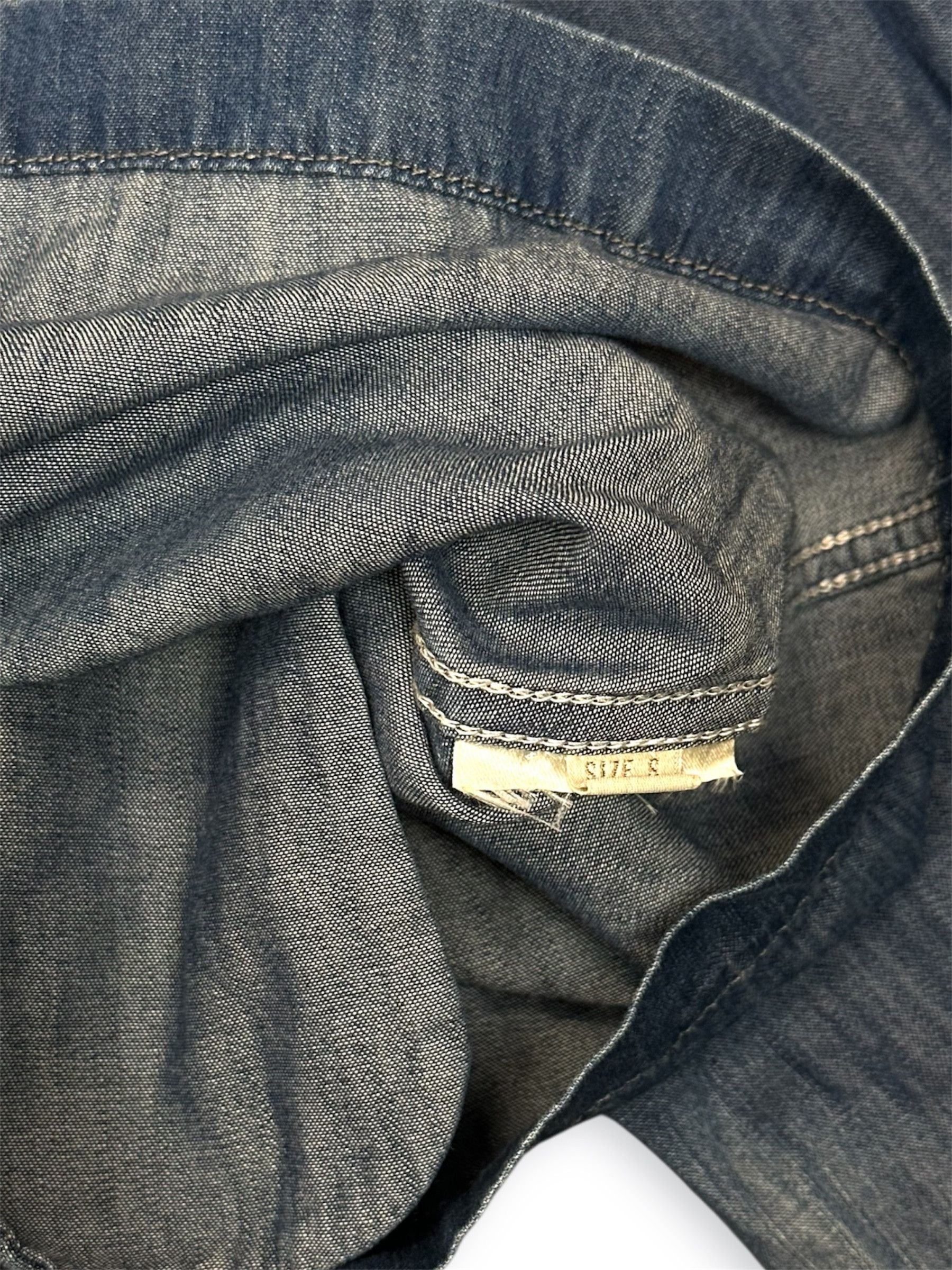 Diesel Diesel denim jeans vintage zipper jacket Size US S / EU 44-46 / 1 - 5 Thumbnail