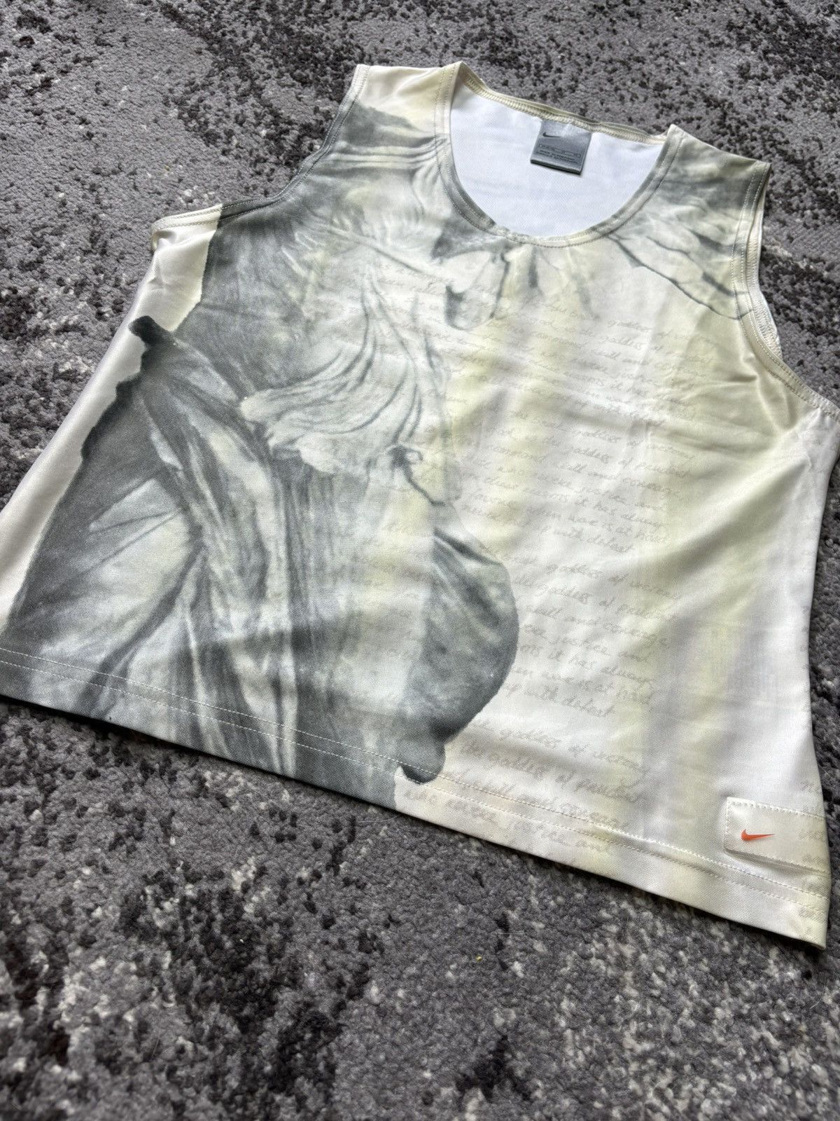 Nike × Vintage Nike vintage printed y2k tank top Size M / US 6-8 / IT 42-44 - 1 Thumbnail