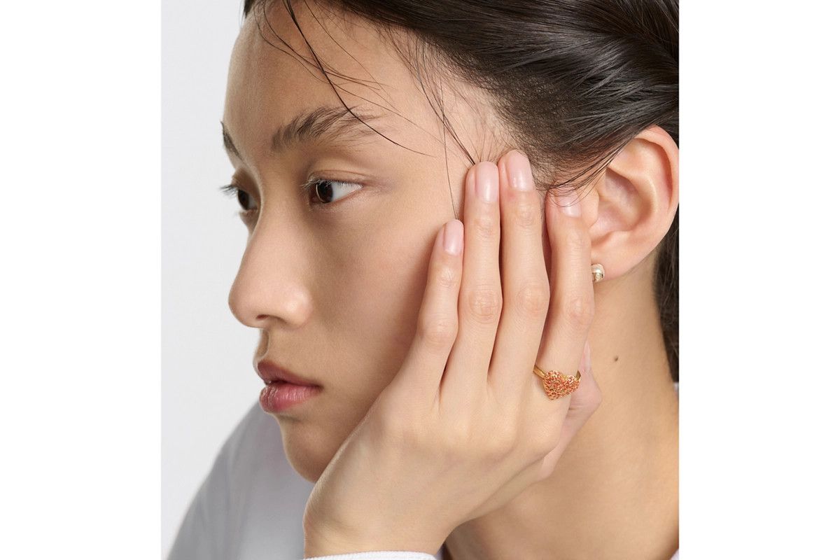 Dior o1bcso1str0126 Size:OS/Coeur Des Curiosites Ring in Golden Size ONE SIZE - 6 Thumbnail