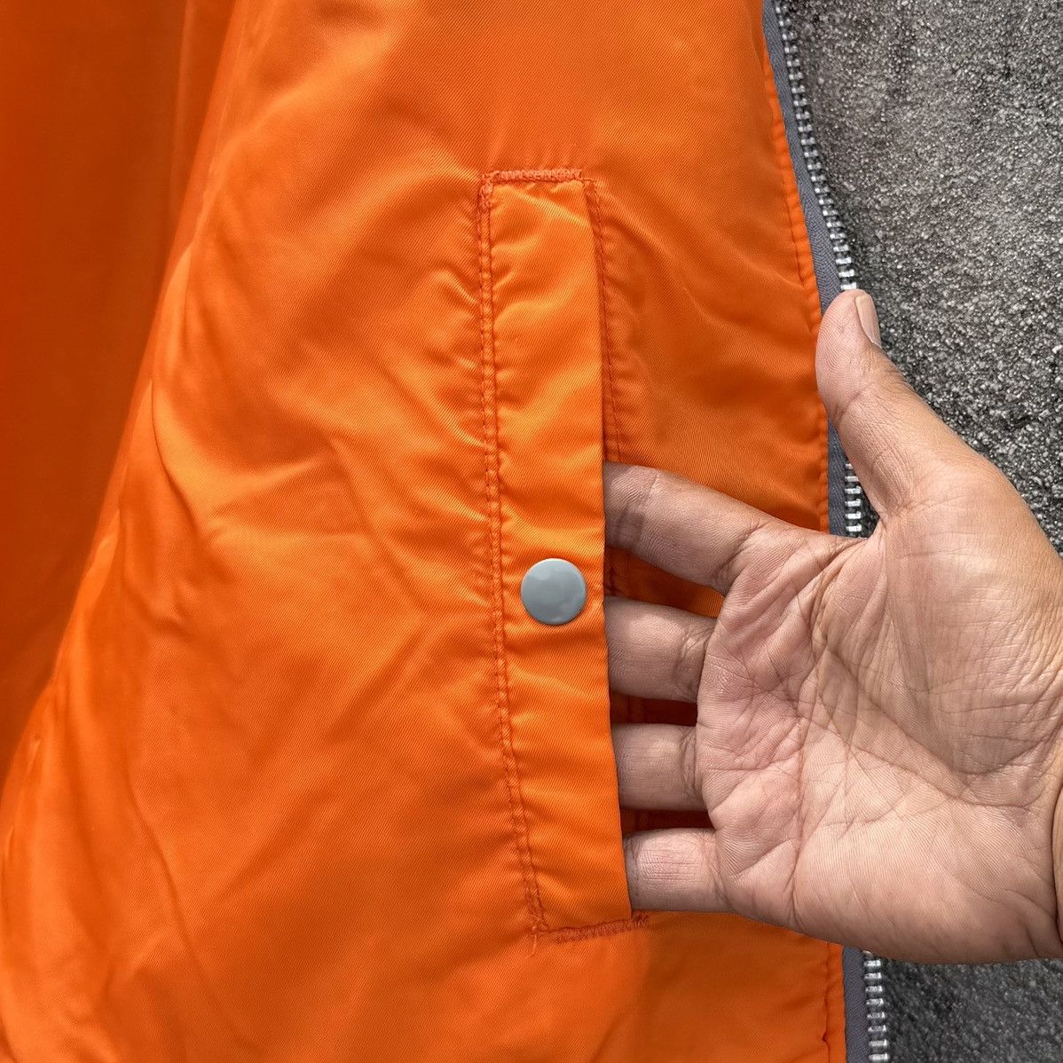 Alpha Industries VTG Alpha Industries Flyers Intermediate Ma-1 Bomber Jacket Size US XL / EU 56 / 4 - 6 Thumbnail