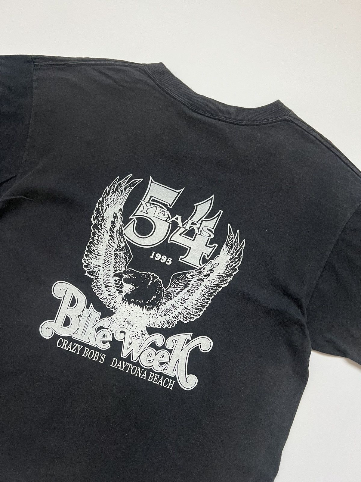 Harley Davidson 1990s 3D Emblem "The Great American Hawg" Size US L / EU 52-54 / 3 - 7 Thumbnail