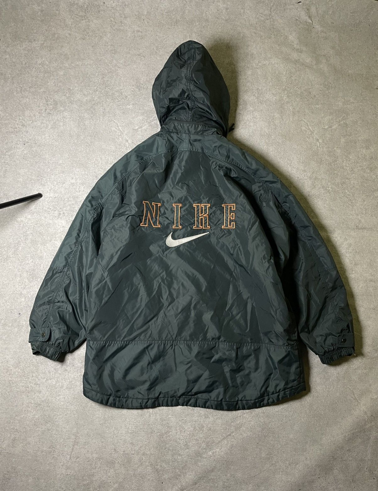 Nike Nike Bomber Parka – Oversized Swoosh Statement Size US L / EU 52-54 / 3 - 3 Thumbnail