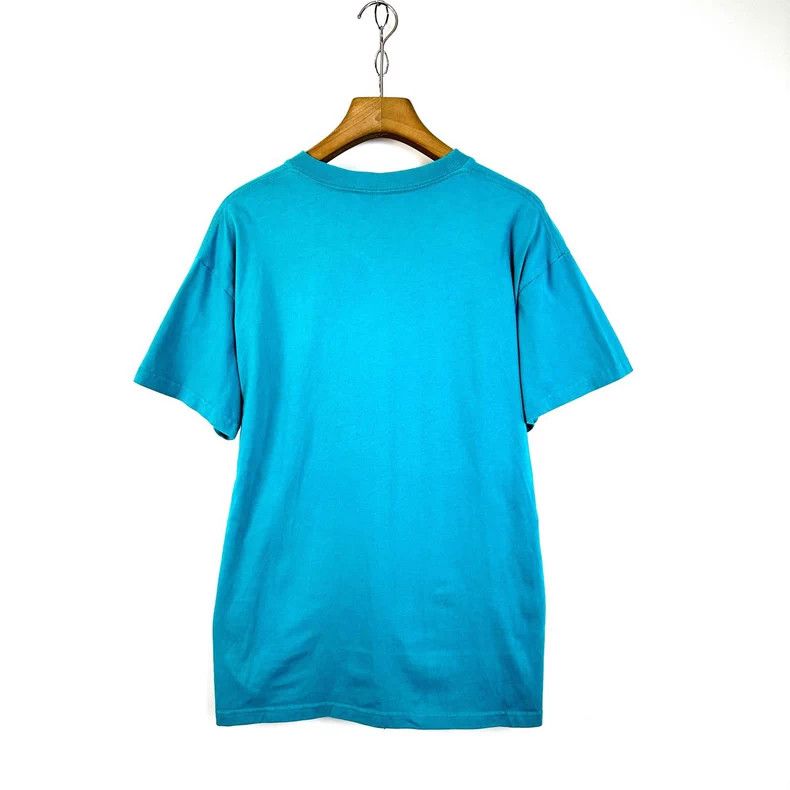Balenciaga Balenciaga Bokh Blue and Grey Logo Embroidered Short Sleev Size US S / EU 44-46 / 1 - 2 Thumbnail