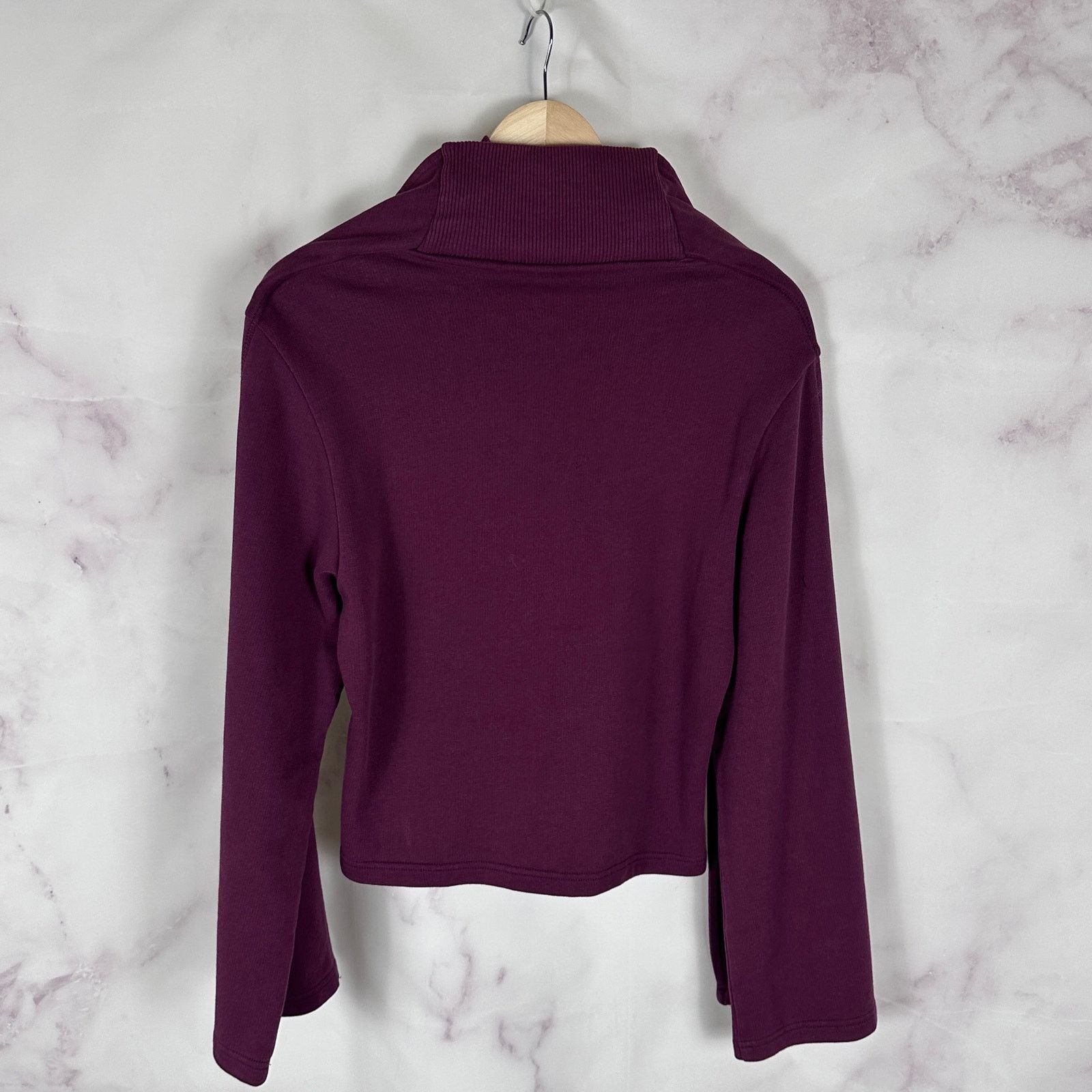Y/Project Burgundy Flap Layer Sweatshirt Size US S / EU 44-46 / 1 - 10 Thumbnail