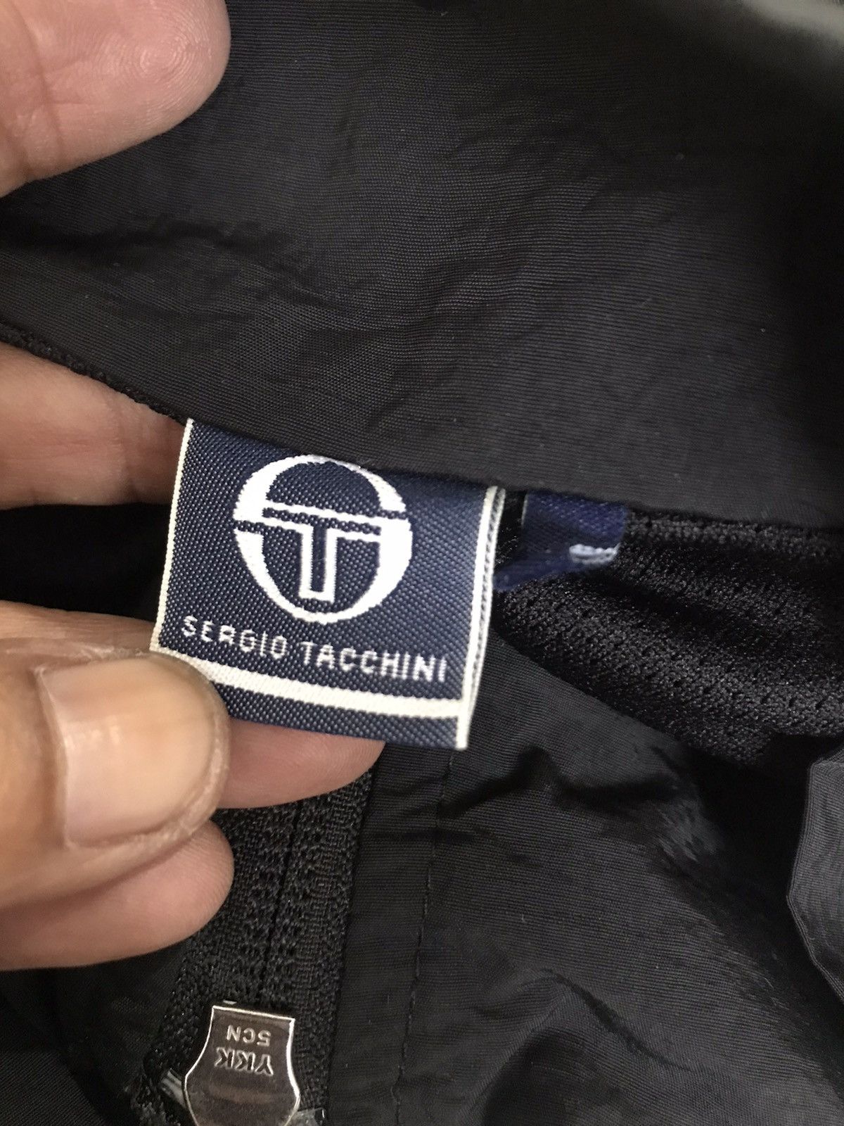 Japanese Brand × Sergio Tacchini × Vintage Rare sergio Tacchini nylon jacket Size US M / EU 48-50 / 2 - 6 Thumbnail
