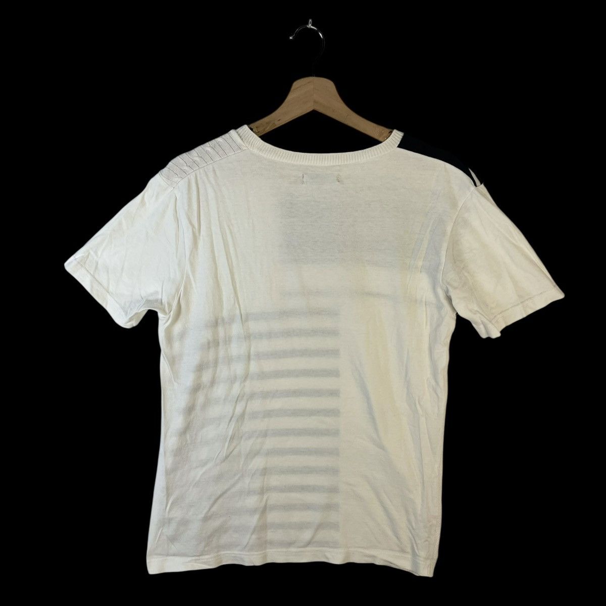 20471120 🇯🇵 SEMANTIC DESIGN KNITTED SHORT SLEEVE TSHIRT Size US L / EU 52-54 / 3 - 2 Thumbnail