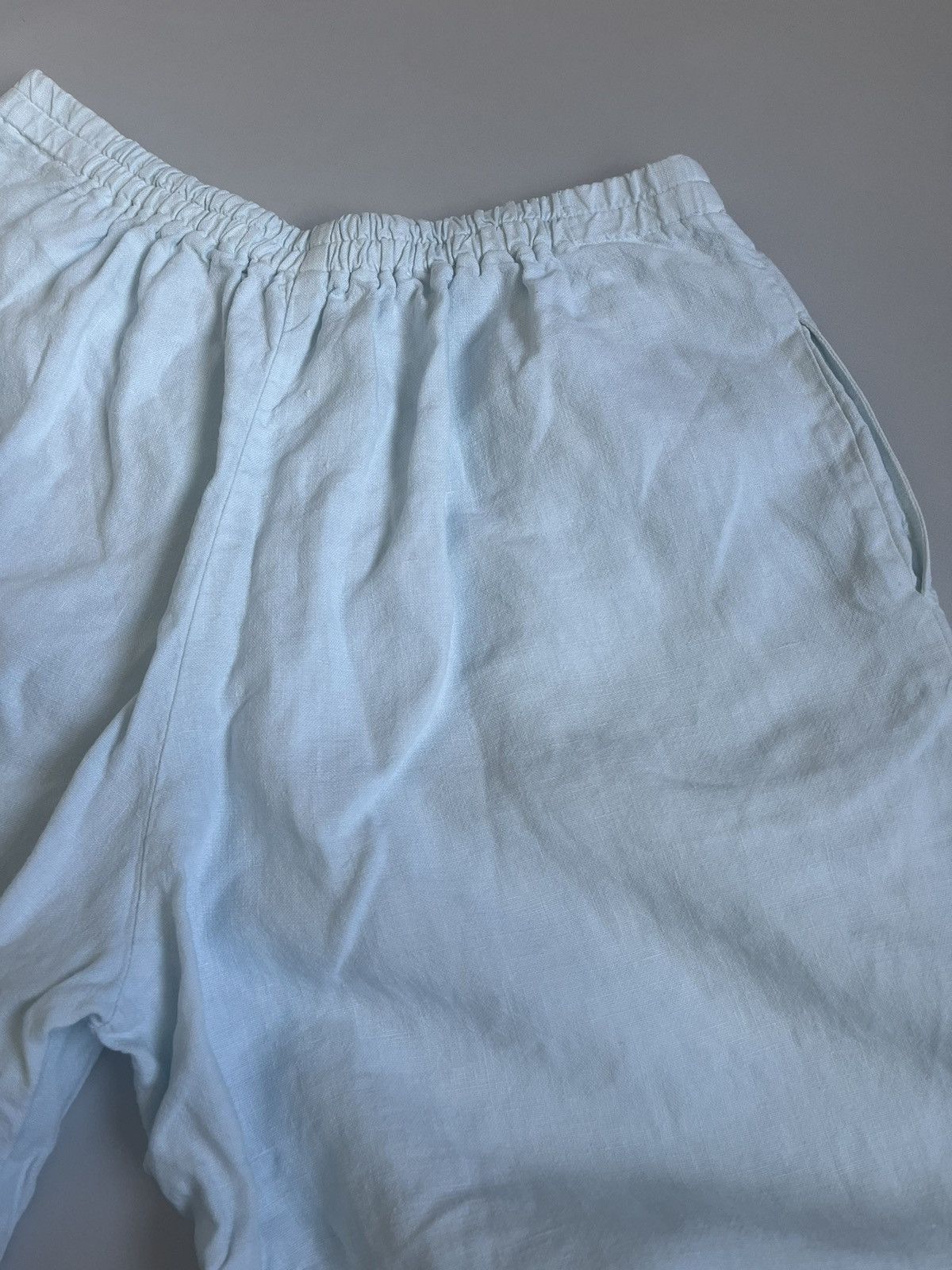 OSKA OSKA Balloon Washed Linen Turquoise Trousers Size 34" / US 12 / IT 48 - 12 Thumbnail