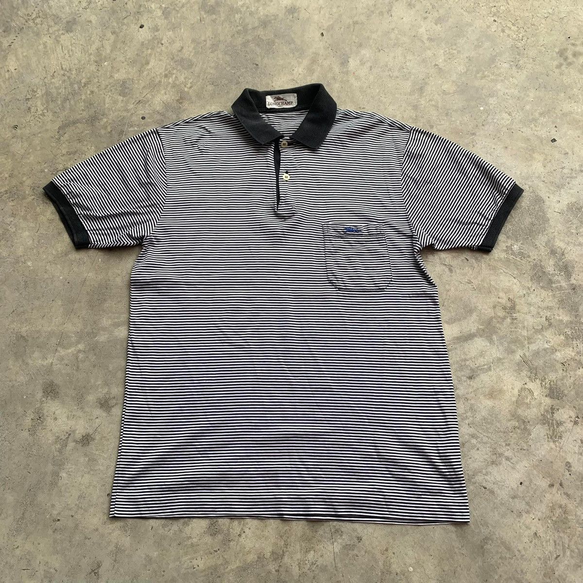 Longchamp × Vintage Longchamp Paris Polo Size US M / EU 48-50 / 2 - 1 Thumbnail