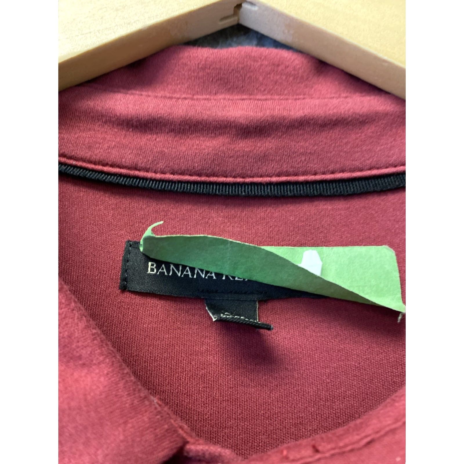 Banana Republic VINTAGE Banana Republic Men's Polo Shirt Short Sleeve Collared 2XL Red Cotton Casual Logo Size US XXL / EU 58 / 5 - 3 Thumbnail