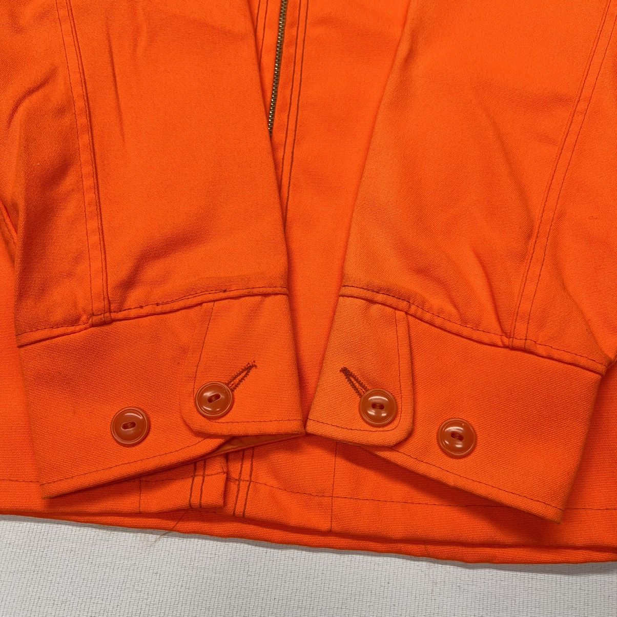 Vintage × Woolrich Woolen Mills VTG Woolrich Jacket Orange Blaze Hunting Zip Workwear 90s Size US M / EU 48-50 / 2 - 12 Thumbnail