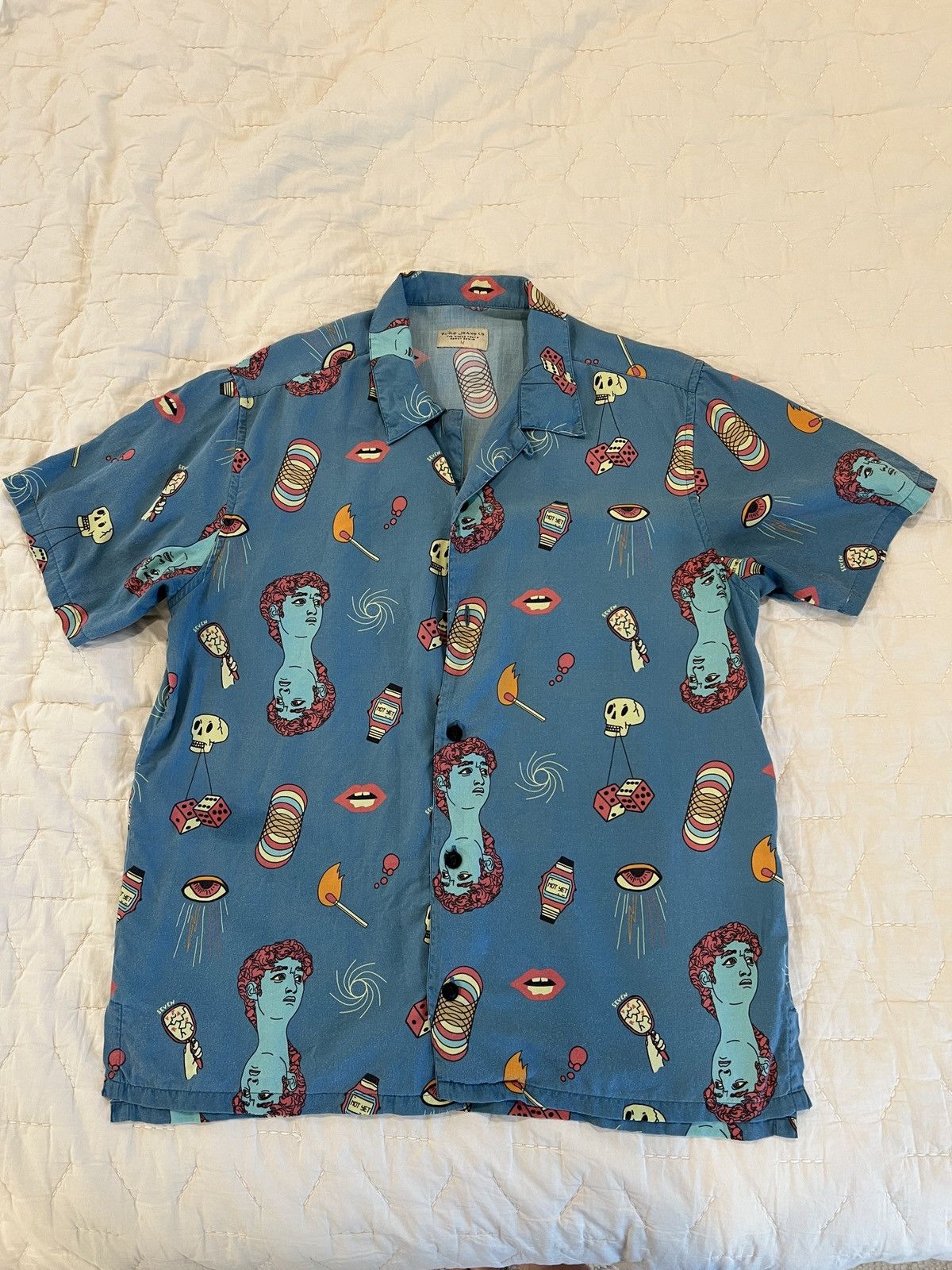 Nudie Jeans Nudie short sleeve button up. Size US M / EU 48-50 / 2 - 1 Thumbnail