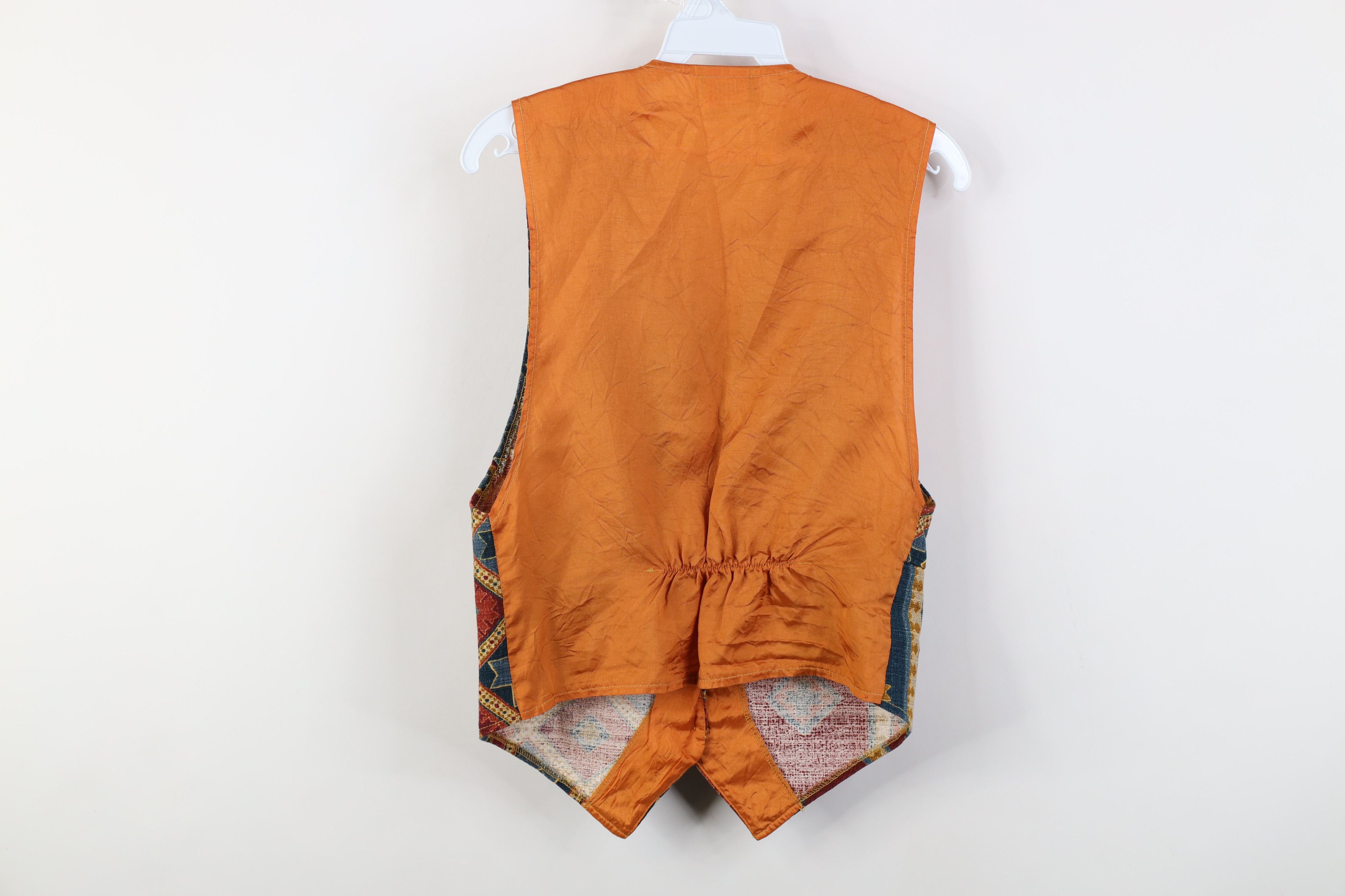 Vintage Vintage 90s Streetwear Rainbow Southwestern Vest Jacket USA Size M / US 6-8 / IT 42-44 - 13 Thumbnail