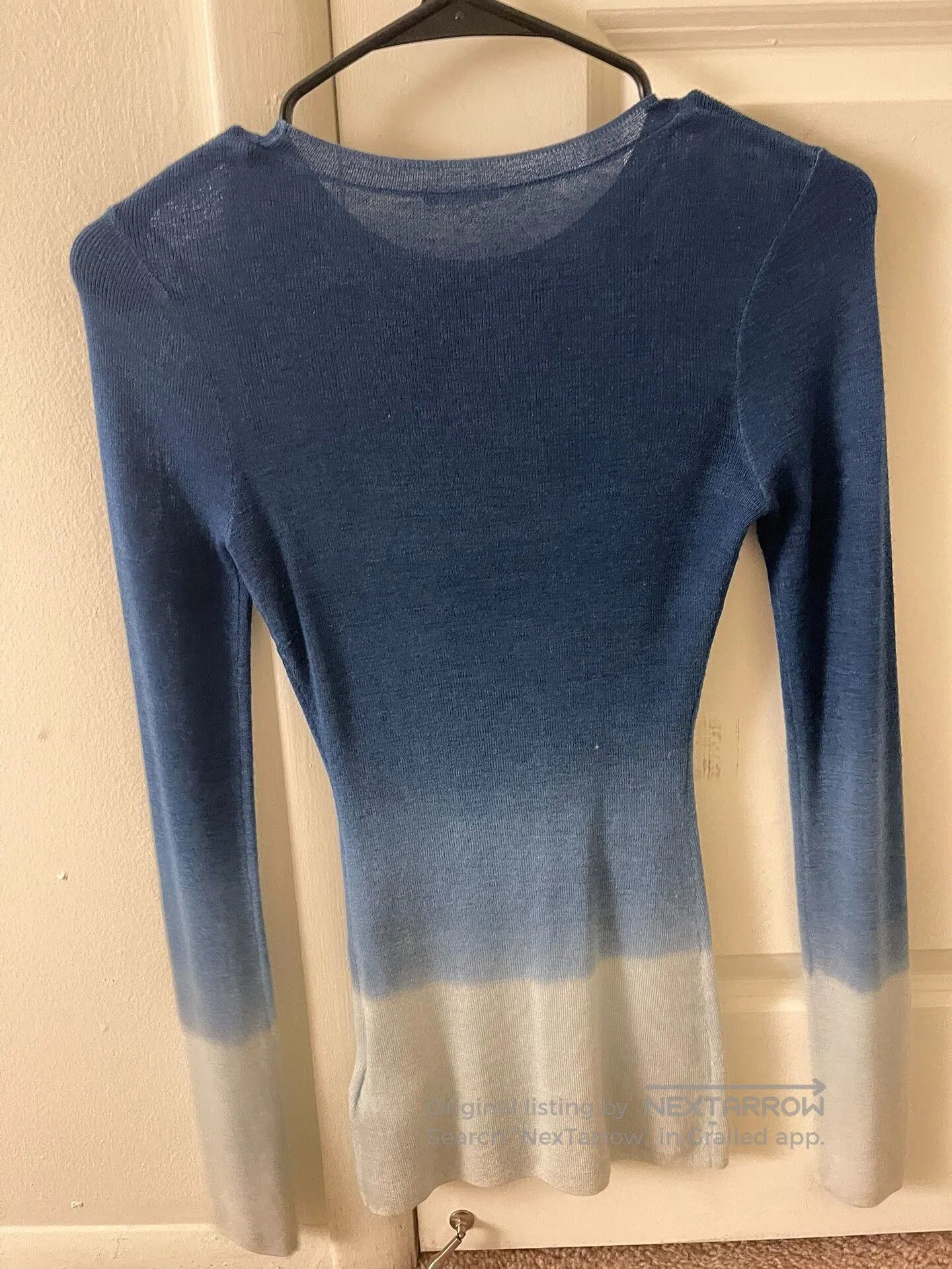 Mossy Oaks Deepmoss Tie-Dye Fitted Knit Top. Size S / US 4 / IT 40 - 2 Thumbnail