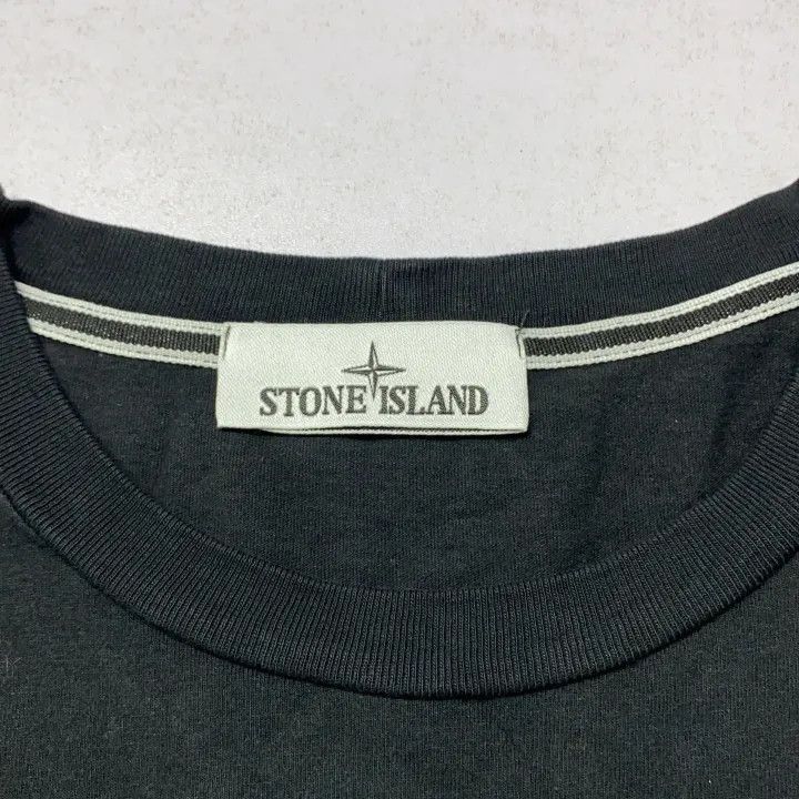 Stone Island Stone Island SS24 Black Compass Logo TShirt -2506 Size US L / EU 52-54 / 3 - 2 Thumbnail