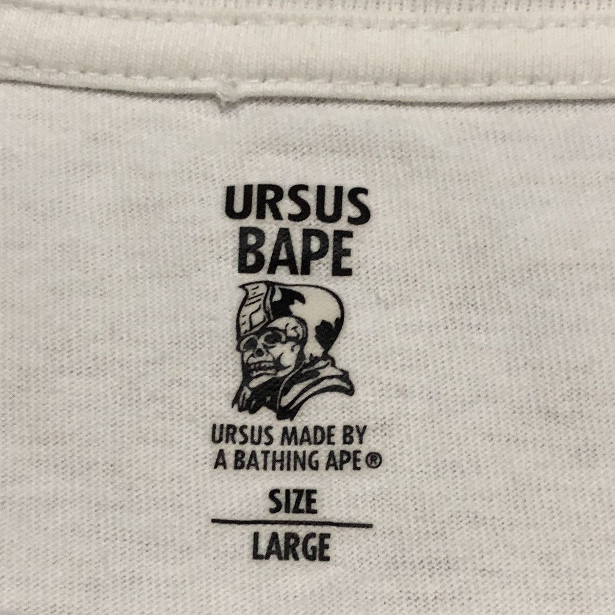 Bape × Wtaps Ursus Bape Spell Out Big Logo Tshirts Size US L / EU 52-54 / 3 - 6 Thumbnail