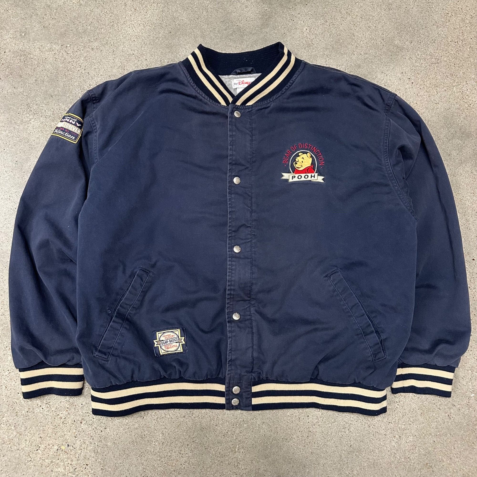 Disney × Vintage Vintage Disney Winnie The Pooh Bear Essentials Bomber Jacket Size US XL / EU 56 / 4 - 2 Thumbnail