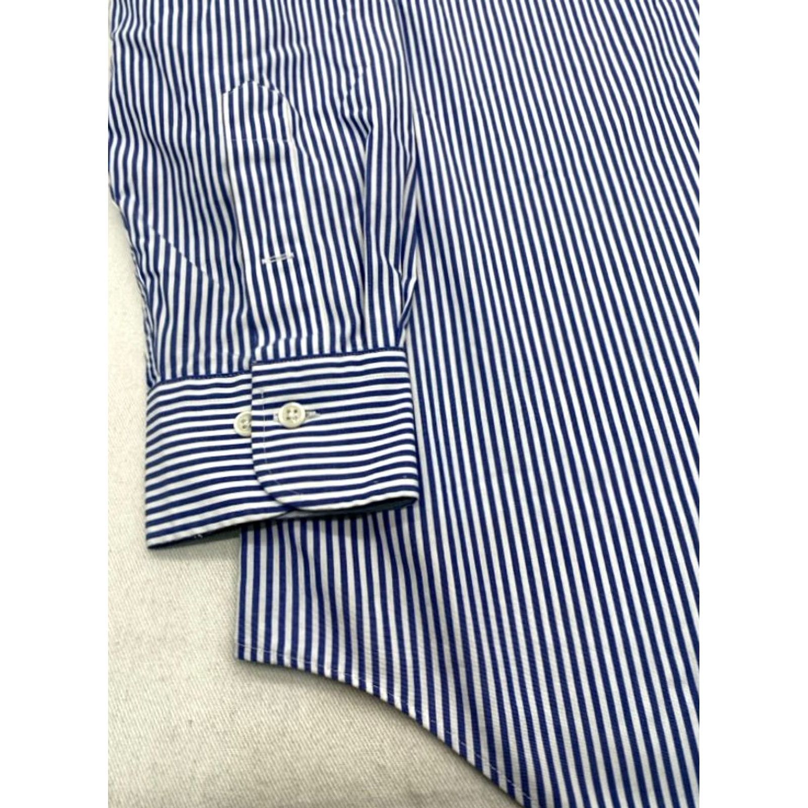 Ralph Lauren Lauren Ralph Lauren Mens Long Sleeve Button-Up Striped Classic Fit Shirt L Multicolor Size US L / EU 52-54 / 3 - 2 Thumbnail