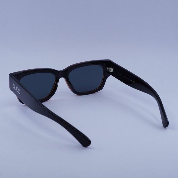 Gucci Gucci GG1794S 003 Sunglasses Transparent Orange/Black Square Size ONE SIZE - 7 Thumbnail