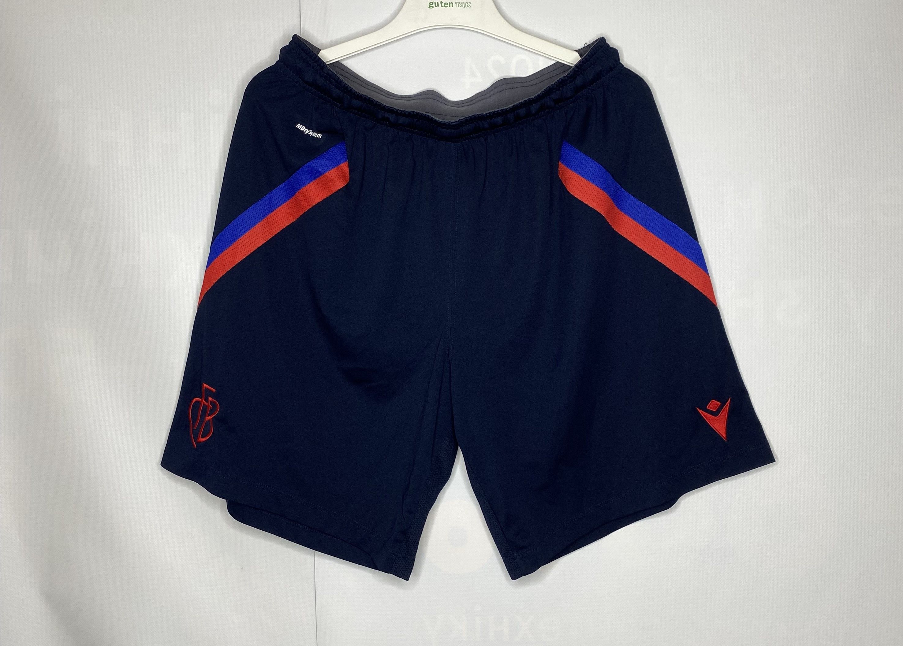 Macron FC BASEL 1893 2024 2025 HOME FOOTBALL SOCCER SHORTS MACRON Size US 36 / EU 52 - 1 Thumbnail