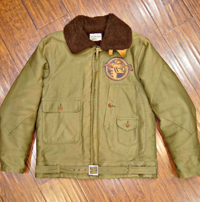 Freewheelers FREEWHEELERS American retro Air Force flight jacket Size US XS / EU 42 / 0 - 1 Thumbnail