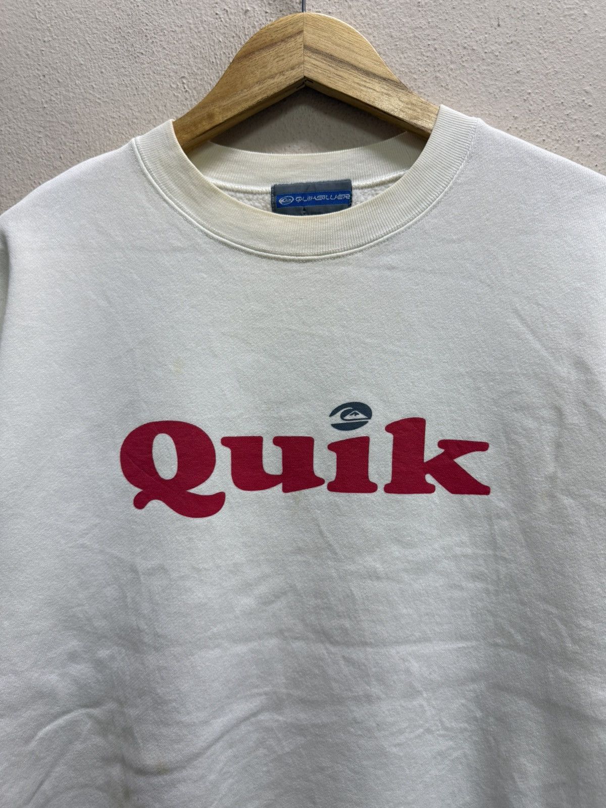 Quiksilver Vintage Quiksilver Spellout Logo Sweatshirt Size US L / EU 52-54 / 3 - 14 Thumbnail