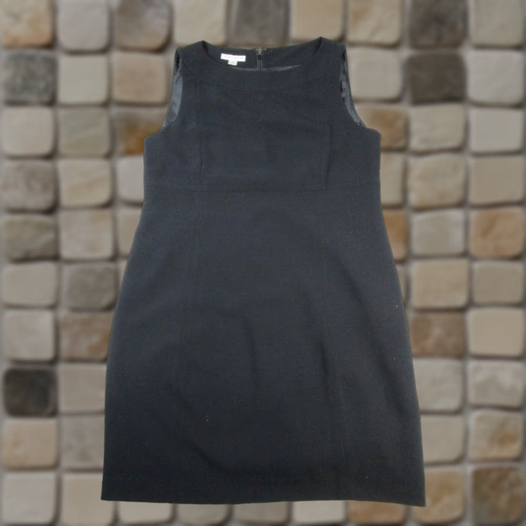Pendleton VINTAGE Pendleton Dress Womens 16 Black Sleeveless Round Neck Zip Short A-Line Sheath 16 Womens Size XXL / US 16-18 / IT 52-54 - 1 Thumbnail