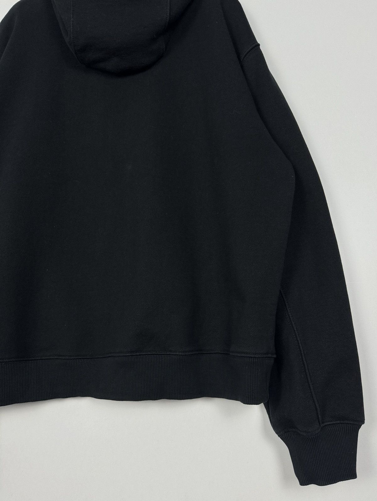 Designer Tom Wood Mira Heavy Weight Cotton Black Sweatshirt Hoodie Size US M / EU 48-50 / 2 - 14 Thumbnail
