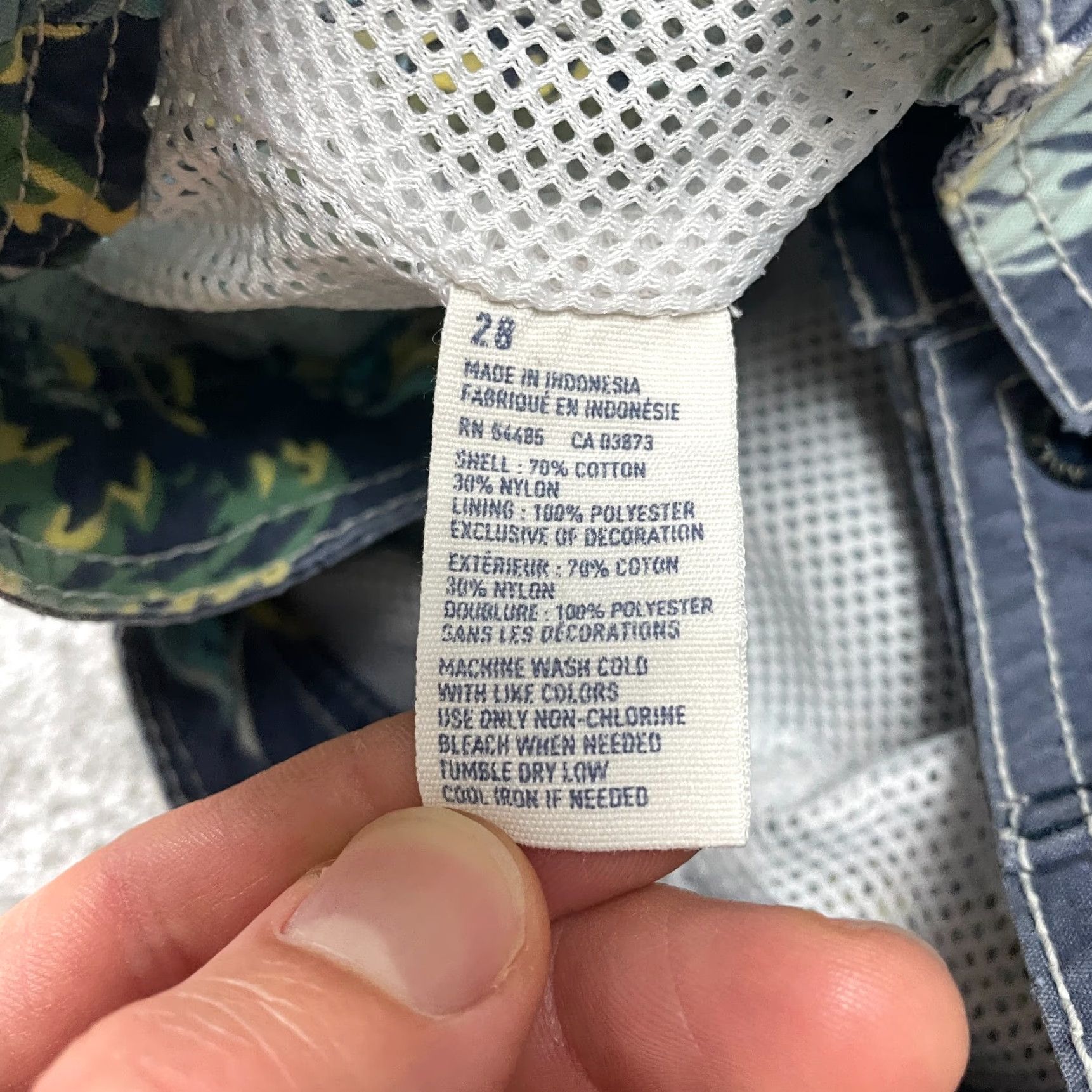 American Eagle Outfitters American Eagle Outfitters Bottom Mens 28 Multicolor Cargo Board Shorts Lined Pockets Breathable Lightweight Stretch Swimwear Trunks Beach Size US 28 / EU 44 - 7 Thumbnail