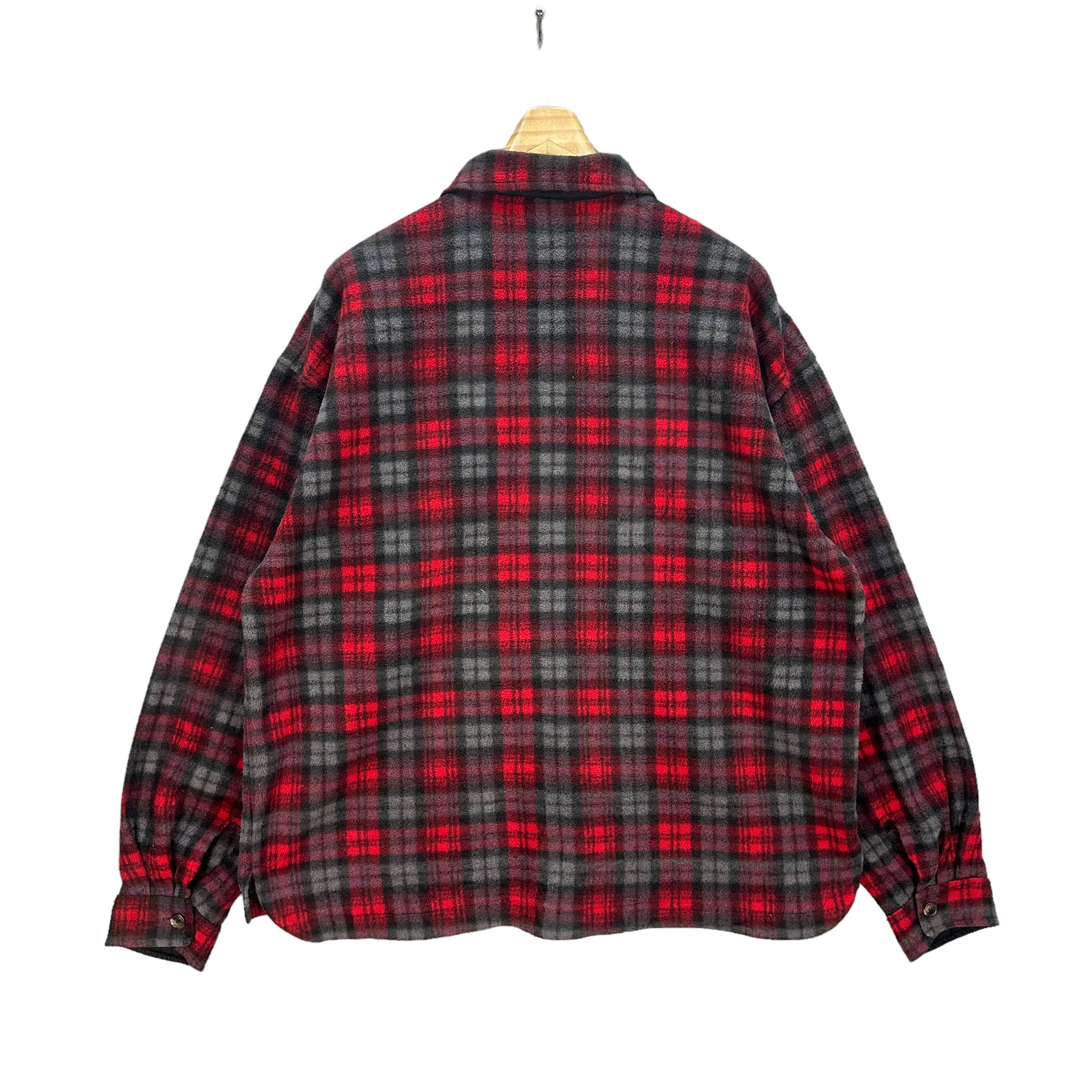 Zippo ZIPPO HALF ZIP TARTAN FLEECE #8063-199 Size US L / EU 52-54 / 3 - 9 Thumbnail