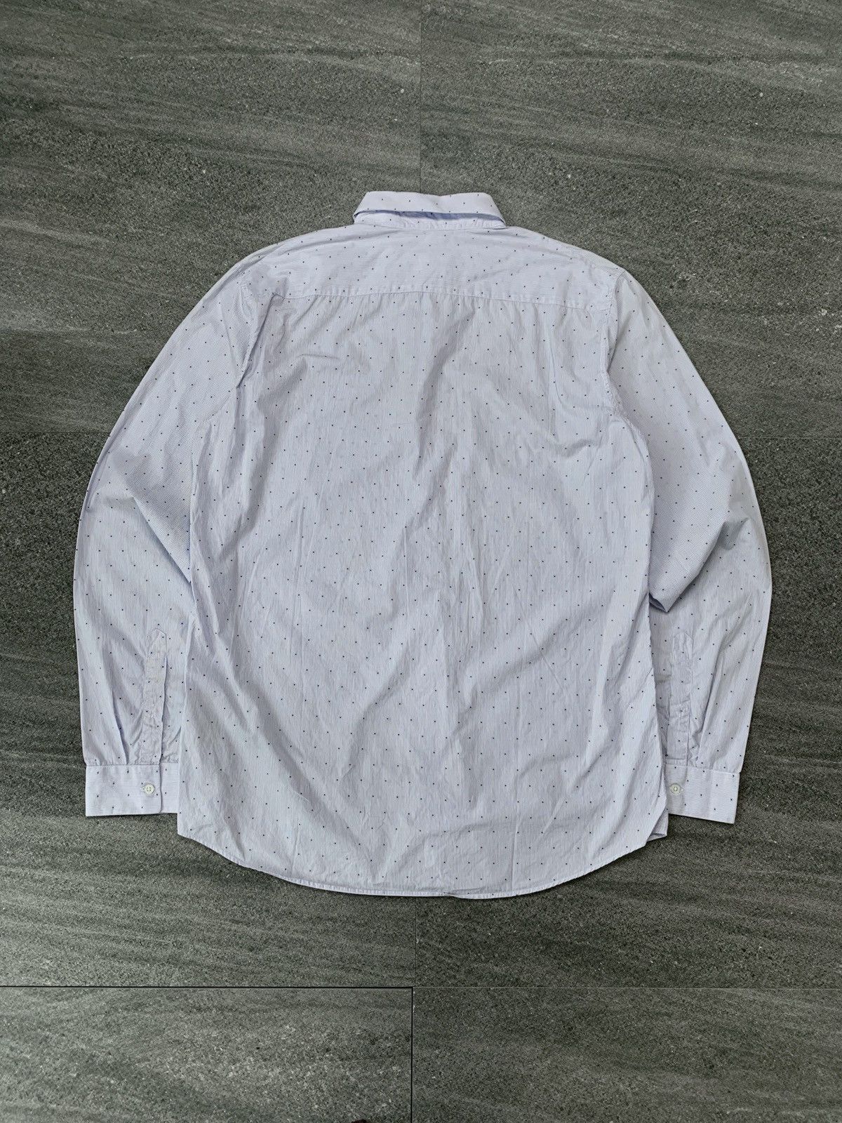 Jil Sander FREE IMPORT TAX 2000s Mini Polkadot Shirt “Tailor Made” Size US M / EU 48-50 / 2 - 7 Thumbnail