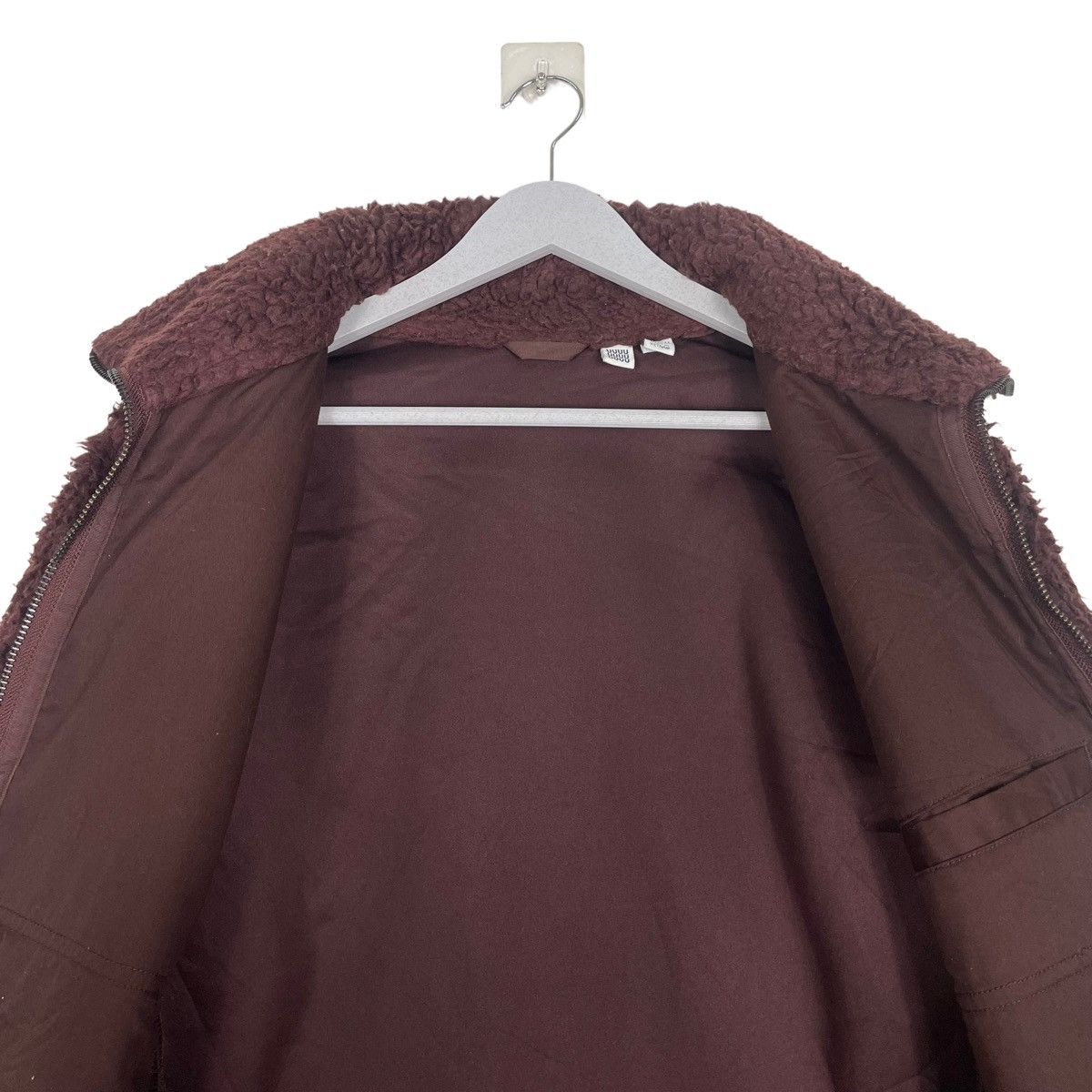 Japanese Brand × Undercover 💥UNDERCOVER UNIQLO DEEPPILE BOA FLEECE ZIPPER JACKET Size US S / EU 44-46 / 1 - 11 Thumbnail