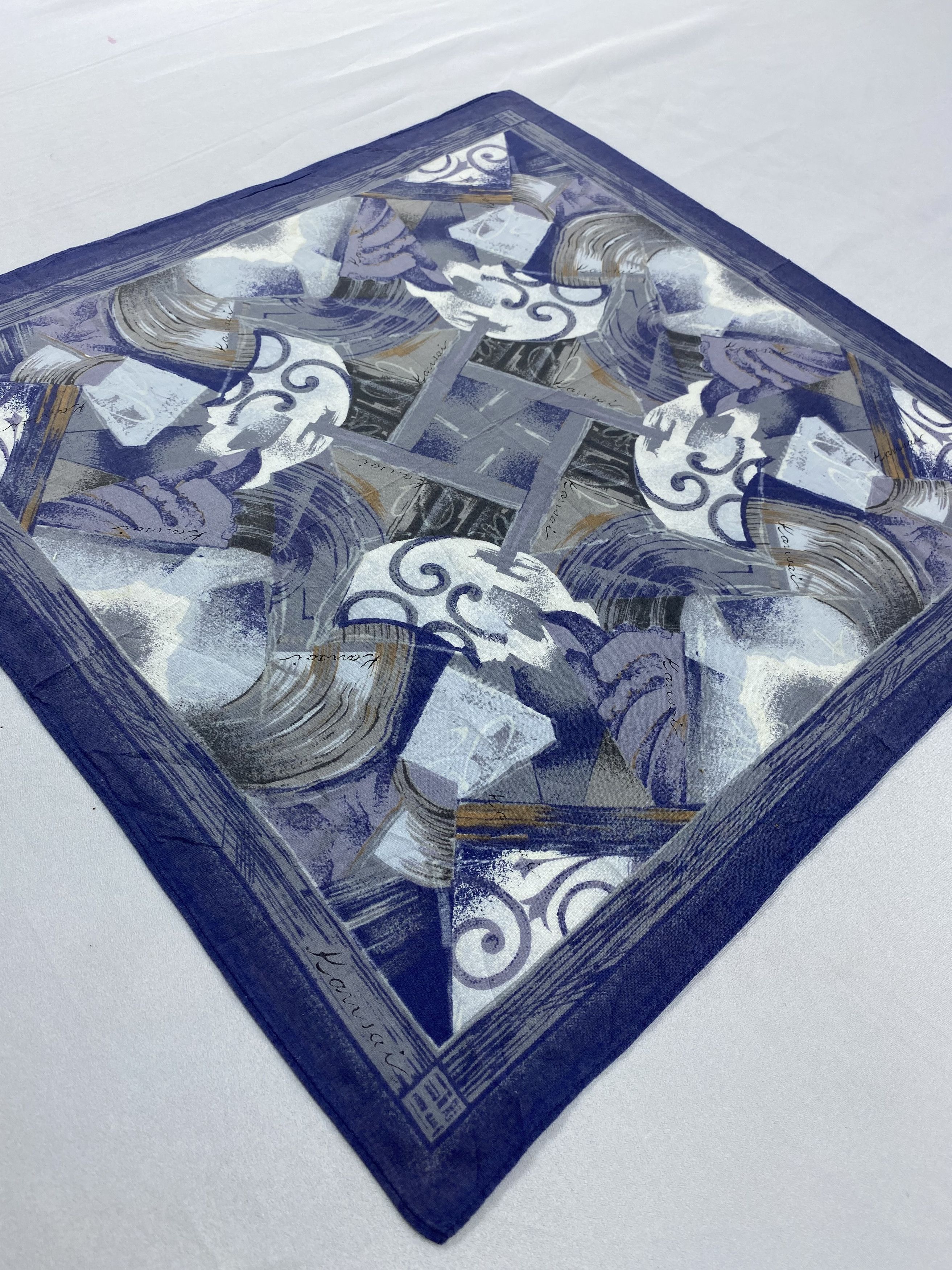 Kansai Yamamoto × Vintage Kansai Yamamoto Handkerchief / Bandana / Neckerchief Size ONE SIZE - 4 Thumbnail